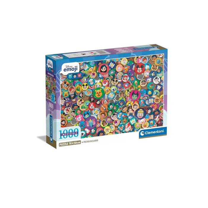 Puzzle Disney Emoji Impossível 1000 Peças