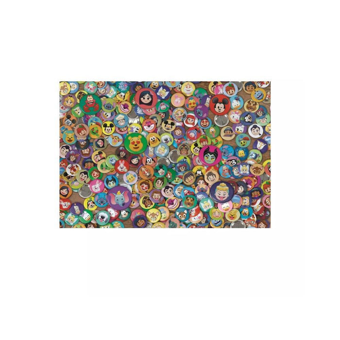 Puzzle Disney Emoji Impossível 1000 Peças