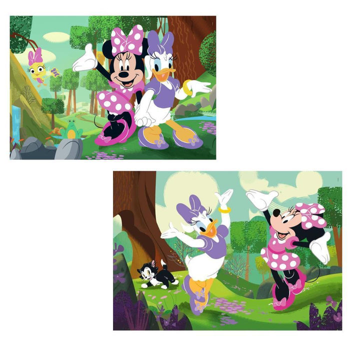 2 Puzzles Disney Minnie 60 Peças