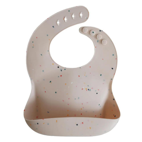 Babete em Silicone Vanilla Confetti