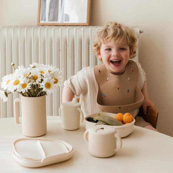 Taça para Snacks em Silicone Ivory