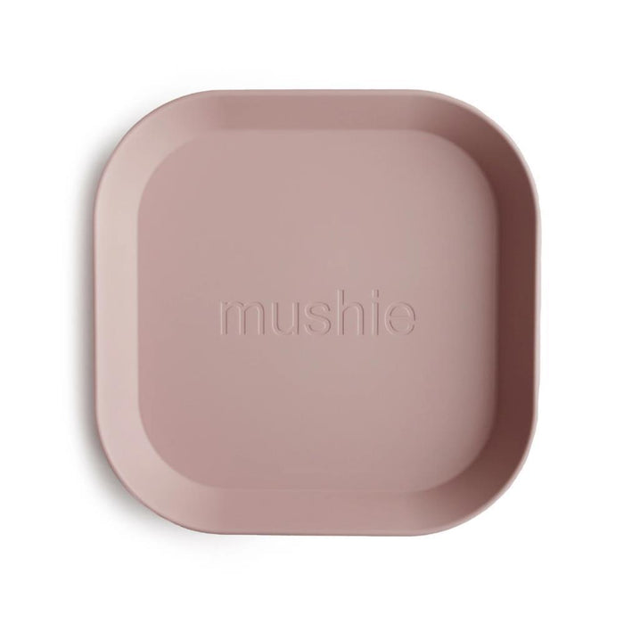 2 Pratos Quadrados Blush
