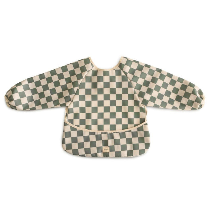 Babete com Mangas Olive Check