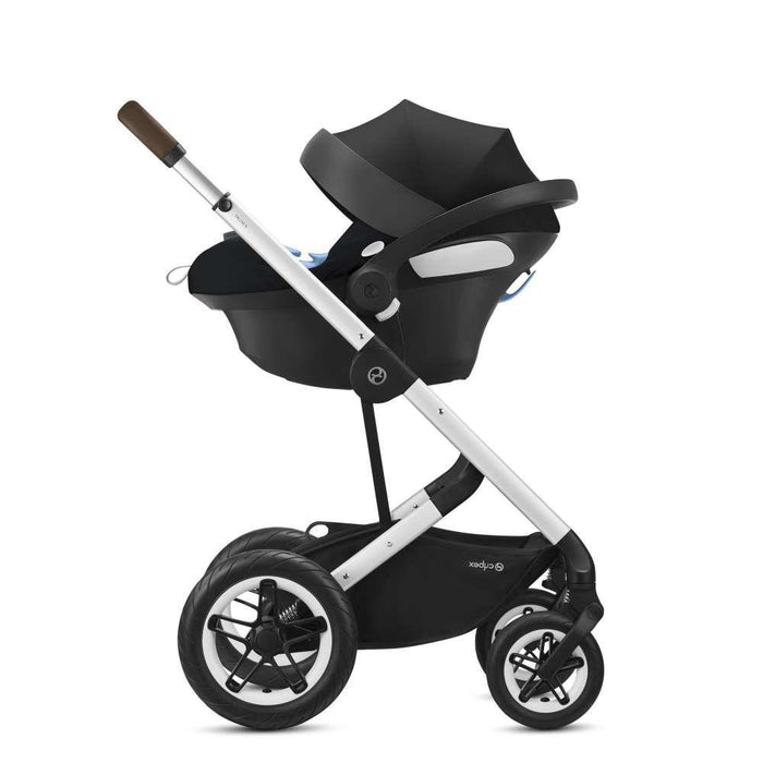 Cybex Talos S Lux Plata Negro Profundo