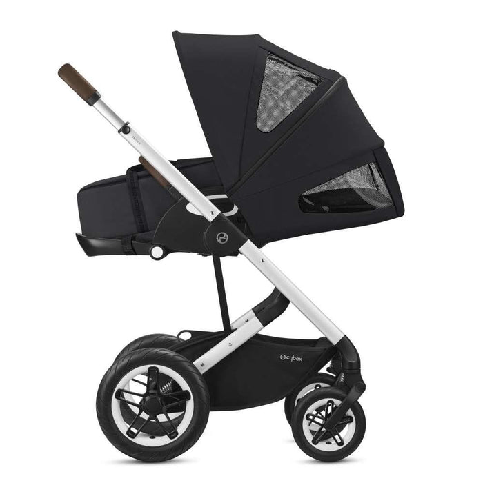 Cybex Talos S Lux Plata Negro Profundo