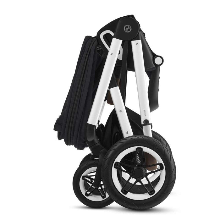 Cybex Talos S Lux Plata Negro Profundo