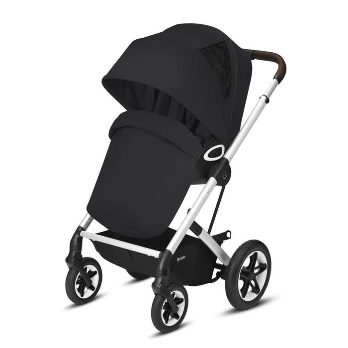 Cybex Talos S Lux Silver Deep Black