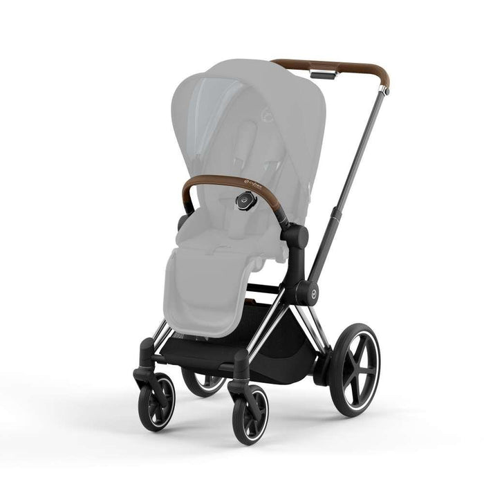 Cybex ePriam Chassis and Seat Chrome Brown