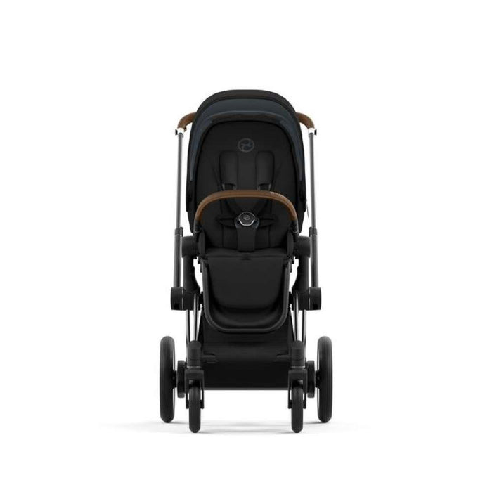 Cybex ePriam Chasis y Asiento Cromo Marrón