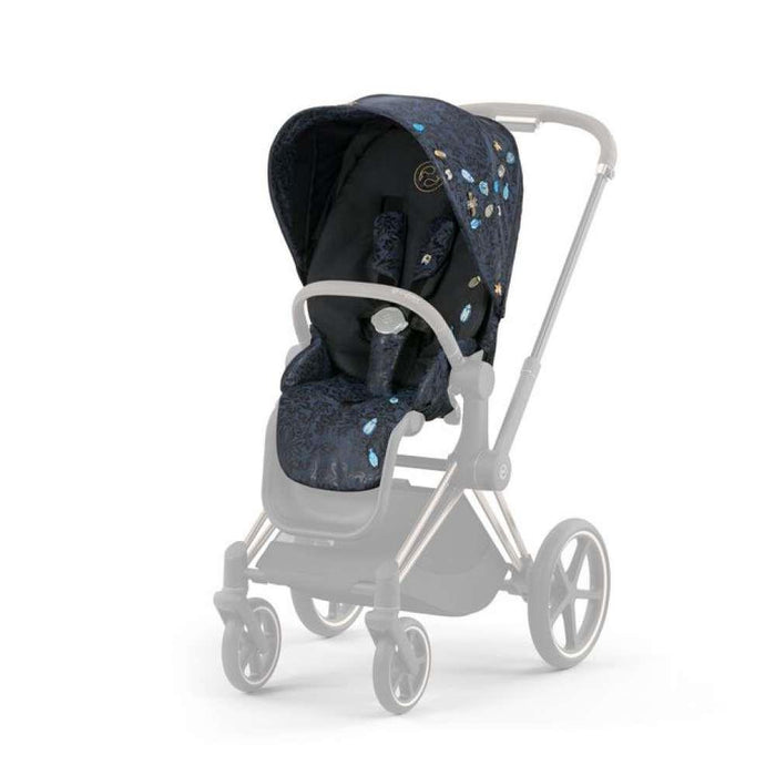 Pack de Tecidos Jewels of Nature Dark Blue para Cybex Priam/e-Priam