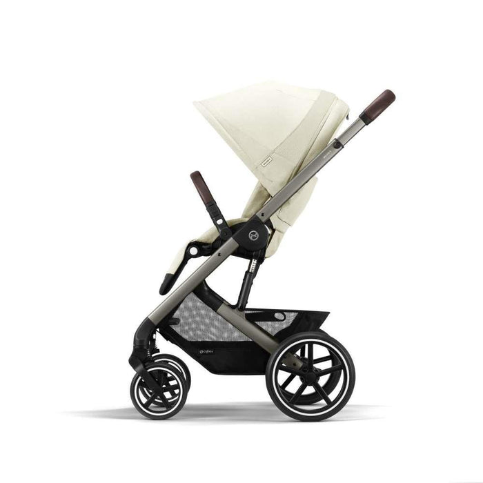 Carrinho Cybex Balios S Lux TPE Seashell Beige - Chassis Taupe