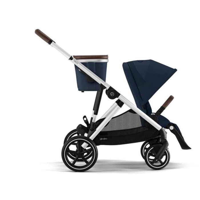 Cochecito Cybex Gazelle S SLV Ocean Blue - Chasis plateado