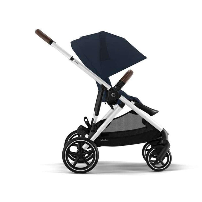 Cochecito Cybex Gazelle S SLV Ocean Blue - Chasis plateado