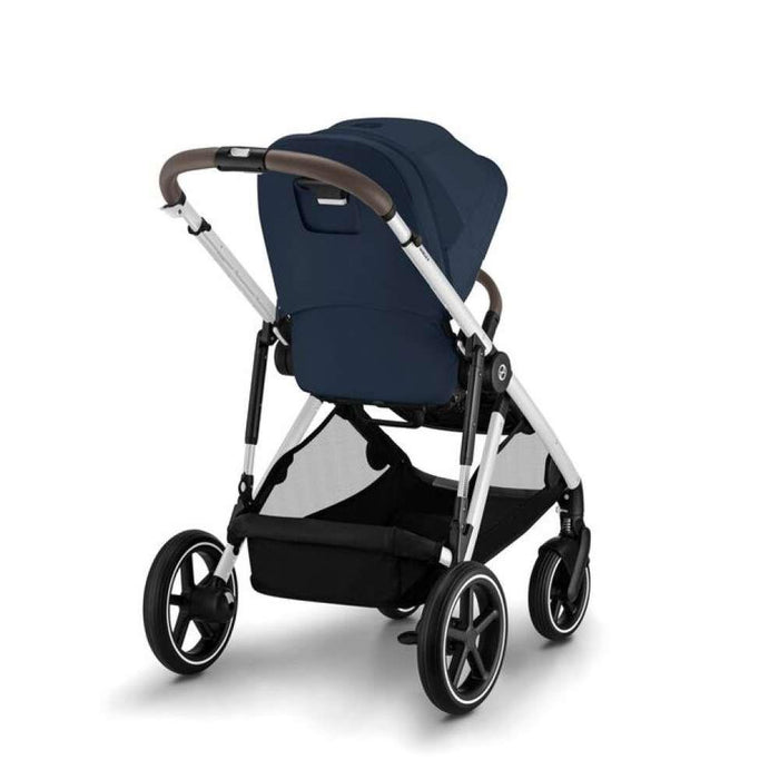 Cochecito Cybex Gazelle S SLV Ocean Blue - Chasis plateado