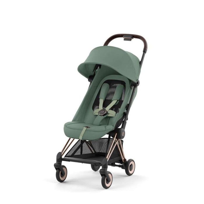 Carrinho Cybex Coya Rosegold Leaf Green