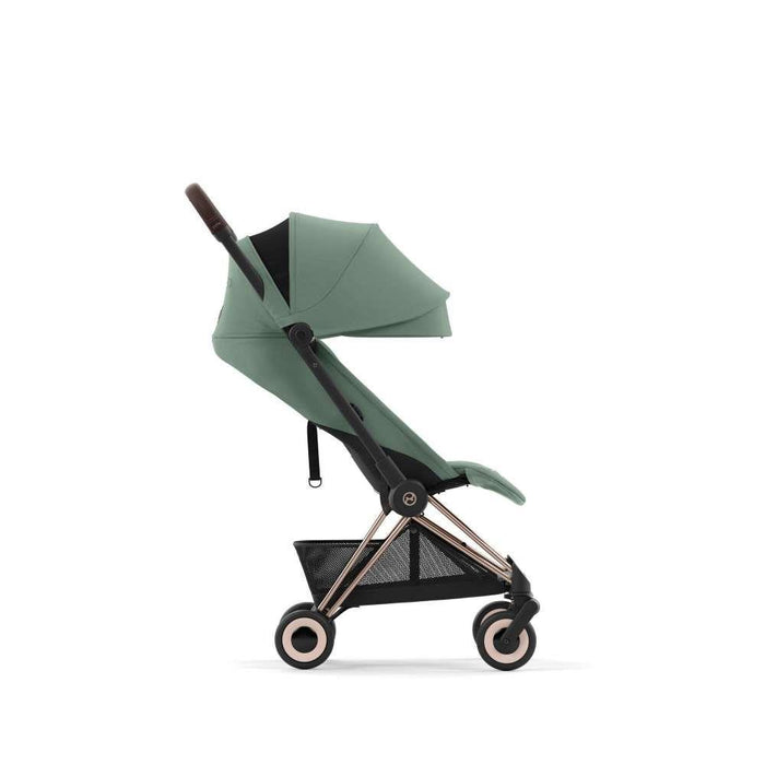 Carrinho Cybex Coya Rosegold Leaf Green