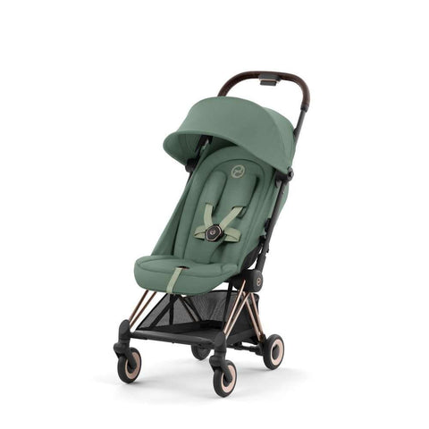 Carrinho Cybex Coya Rosegold Leaf Green