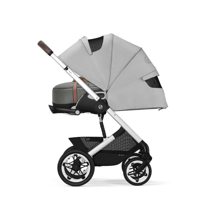 Cybex Talos S Lux Silver Lava Grey