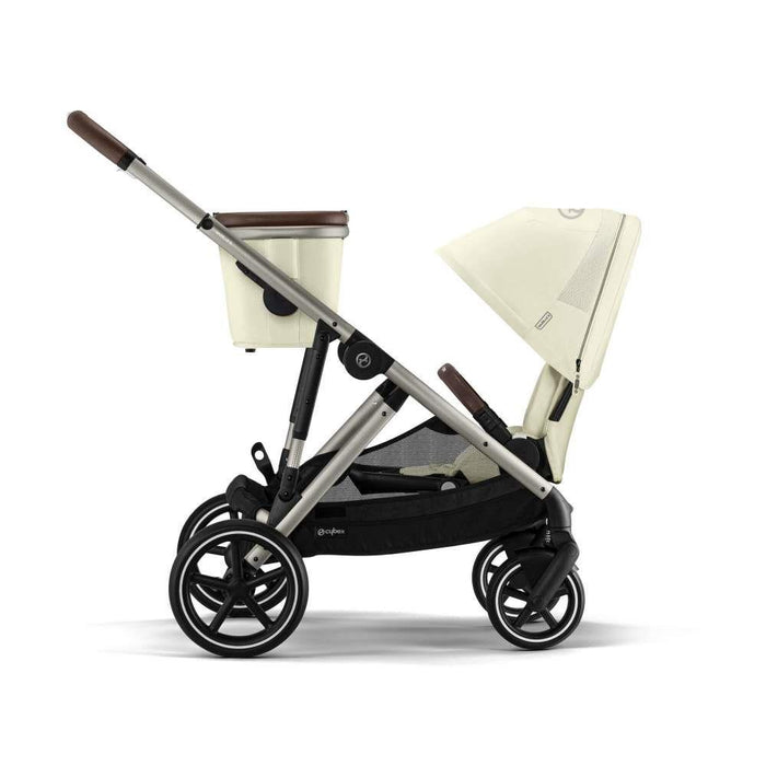 Cochecito Cybex Gazelle S TPE Seashell Beige - Chasis Taupe