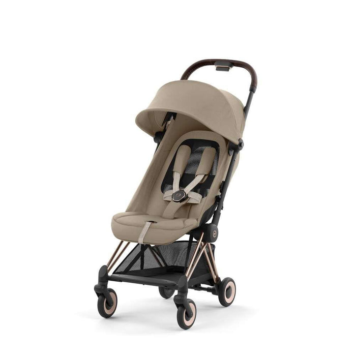 Carrinho Cybex Coya Rosegold Cozy Beige