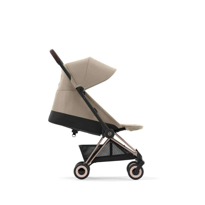 Carrinho Cybex Coya Rosegold Cozy Beige