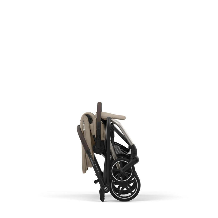 Carrinho Cybex Eezy S Twist+2 TPE Almond Beige - Chassis Taupe