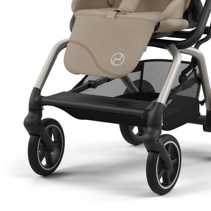 Carrinho Cybex Eezy S Twist+2 TPE Almond Beige - Chassis Taupe