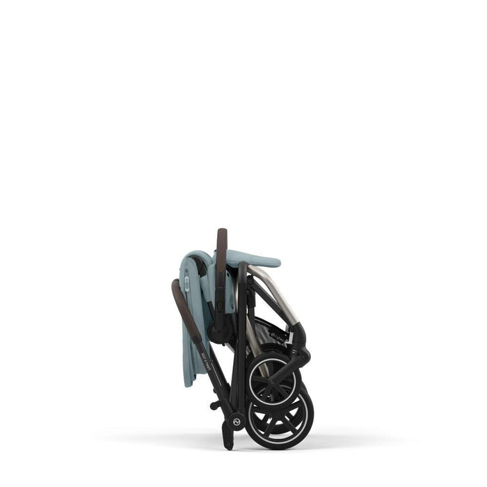 Carrinho Cybex Eezy S Twist+2 TPE Stormy Blue - Chassis Taupe