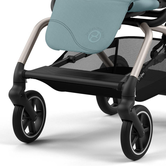 Carrinho Cybex Eezy S Twist+2 TPE Stormy Blue - Chassis Taupe