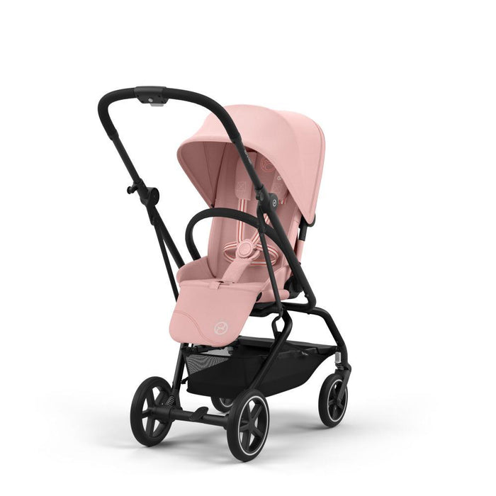 Carrinho Cybex Eezy S Twist +2 BLK Candy Pink - Chassis Preto