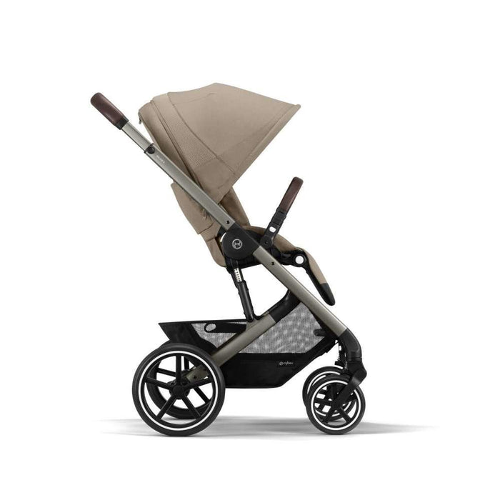 Carrinho Cybex Balios S Lux TPE Almond Beige - Chassis Taupe