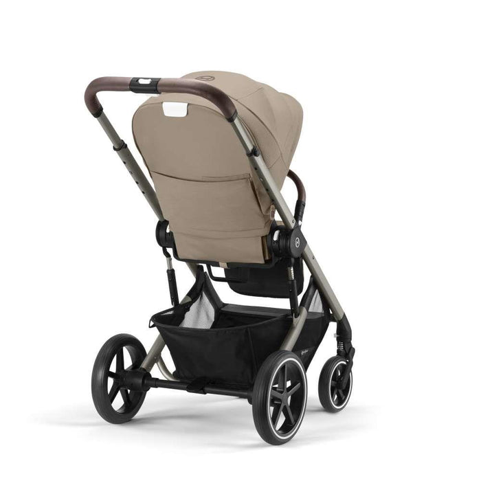 Carrinho Cybex Balios S Lux TPE Almond Beige - Chassis Taupe