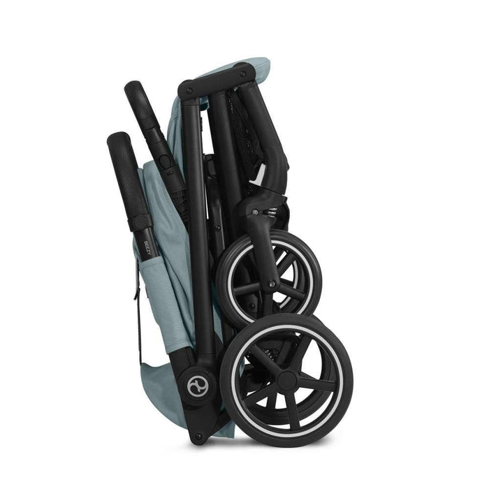 Carrinho Cybex Beezy BLK Stormy Blue - Chassis Preto