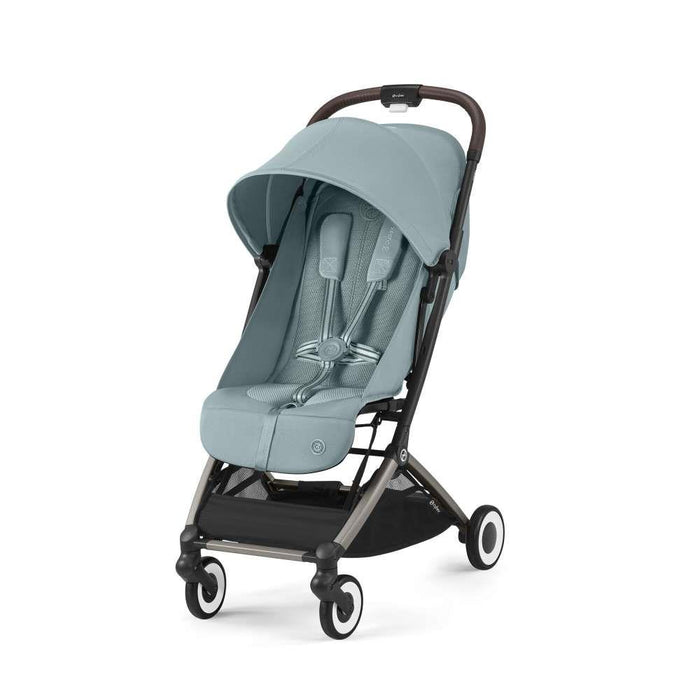 Carrinho Cybex Orfeo TPE Stormy Blue - Chassis Taupe