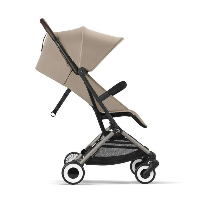 Cybex Orfeo TPE Almond Beige - Chassis Taupe