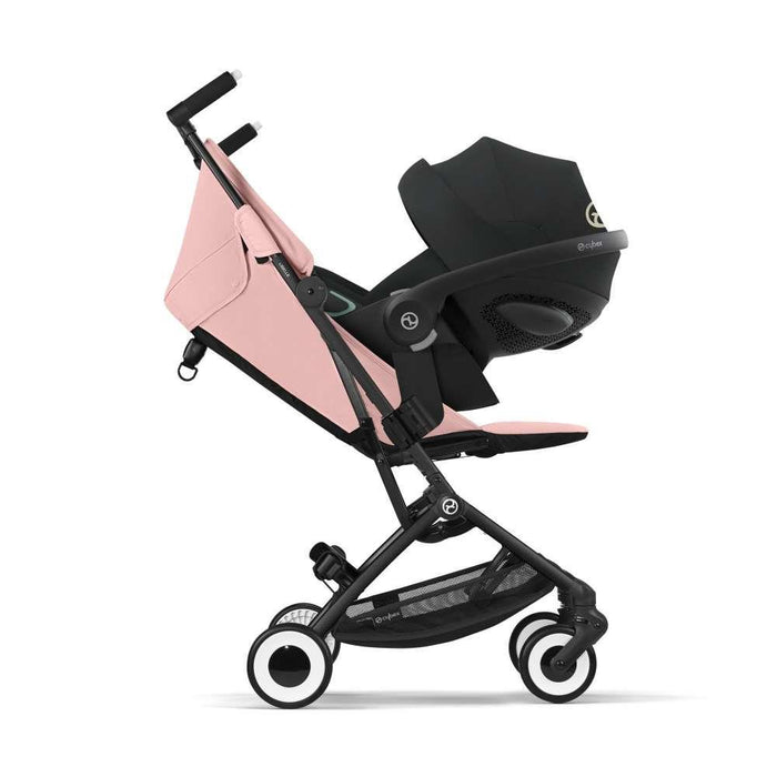 Carrinho Cybex Libelle BLK Candy Pink - Chassis Preto