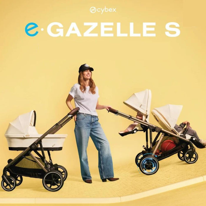 Carrinho Cybex e-Gazelle S BLK Moon Black - Chassis Preto