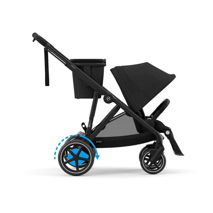 Carrinho Cybex e-Gazelle S BLK Moon Black - Chassis Preto