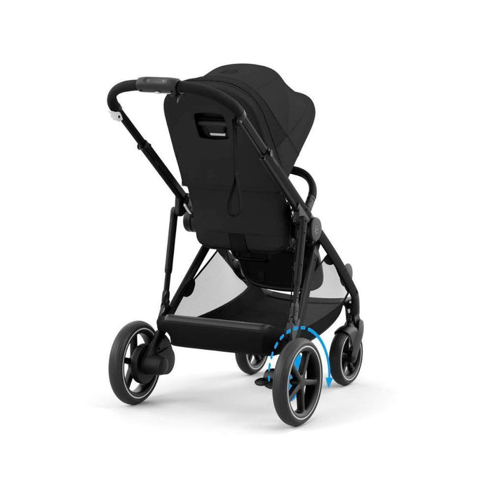 Carrinho Cybex e-Gazelle S BLK Moon Black - Chassis Preto