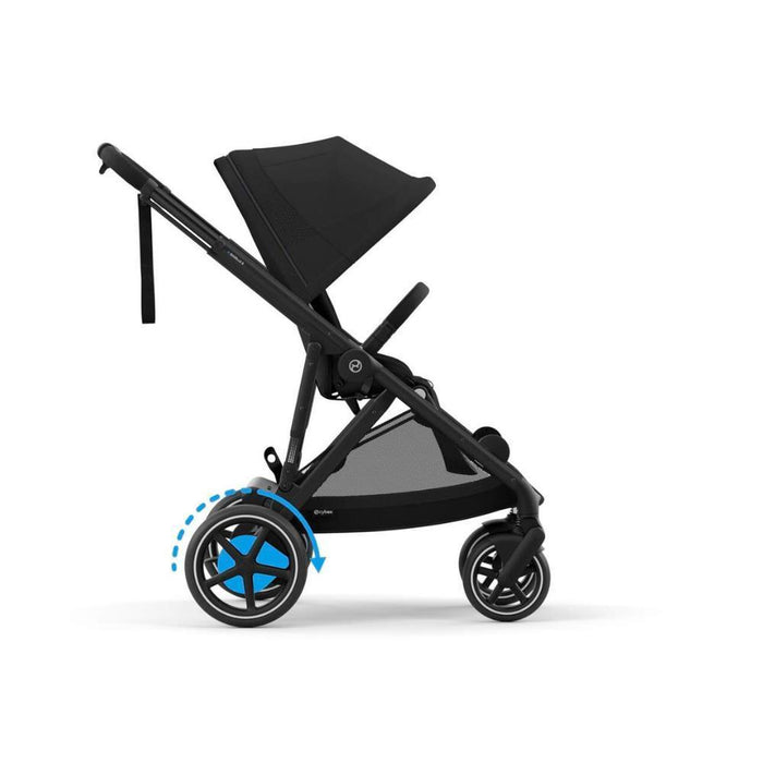 Carrinho Cybex e-Gazelle S BLK Moon Black - Chassis Preto