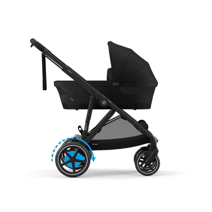 Carrinho Cybex e-Gazelle S BLK Moon Black - Chassis Preto