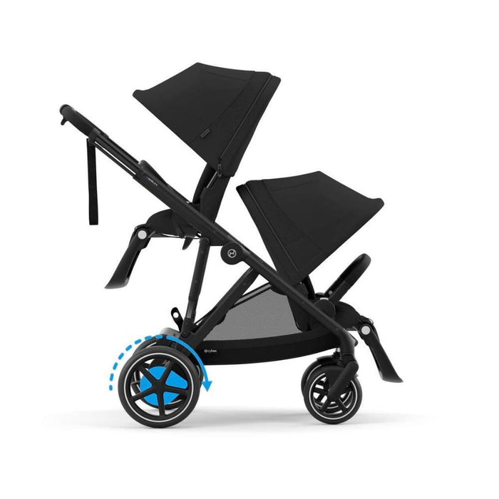 Carrinho Cybex e-Gazelle S BLK Moon Black - Chassis Preto