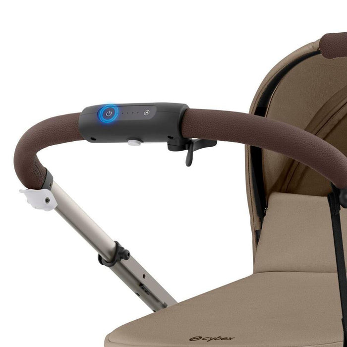 Carrinho Cybex e-Gazelle S TPE Almond Beige - Chassis Taupe