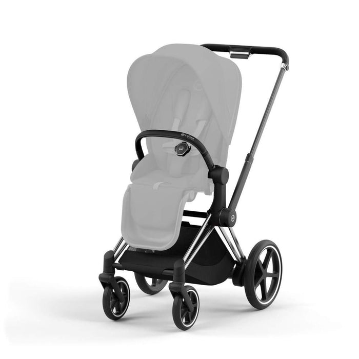 Chassis Cybex e-Priam e Estrutura do Assento Chrome Black