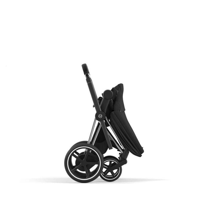 Chassis Cybex e-Priam e Estrutura do Assento Chrome Black