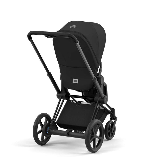 Chassis Cybex e-Priam e Estrutura do Assento Matt Black