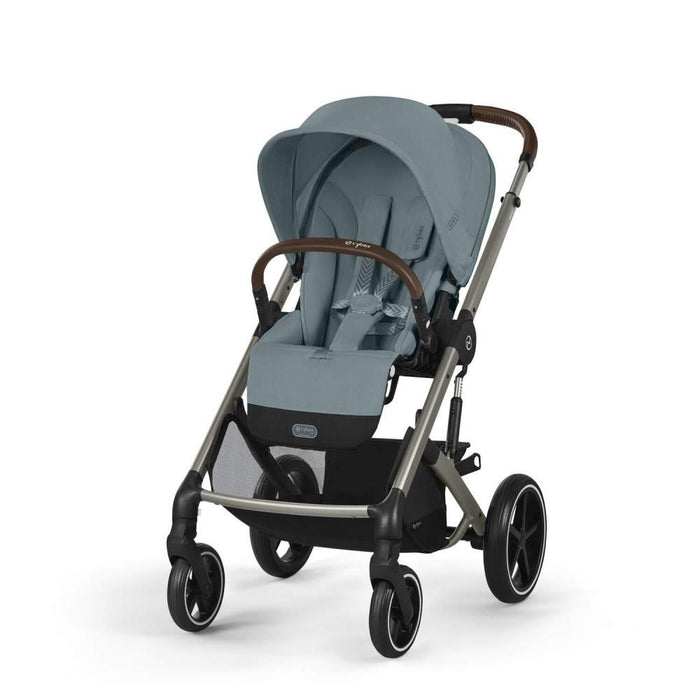 Carrinho Cybex Balios S Lux TPE Stormy Blue - Chassis Taupe