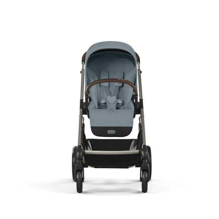 Carrinho Cybex Balios S Lux TPE Stormy Blue - Chassis Taupe