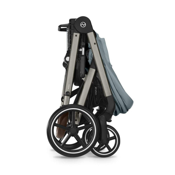 Carrinho Cybex Balios S Lux TPE Stormy Blue - Chassis Taupe