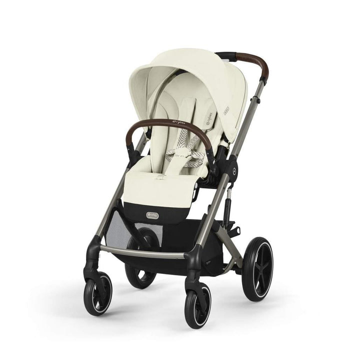 Carrinho Cybex Balios S Lux TPE Seashell Beige - Chassis Taupe